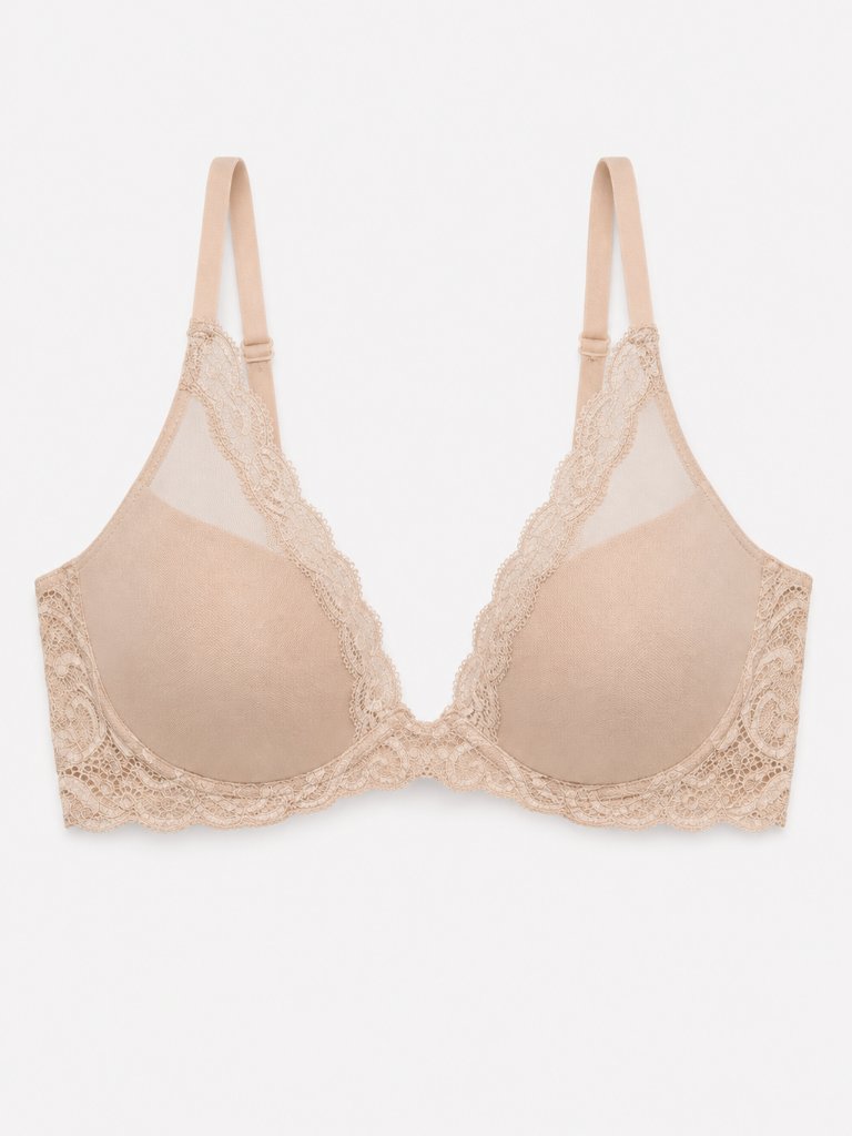 Natori Feathers Full Figure Contour Underwire Bra Caf 32ddd